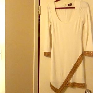 chinese dress ladies Bebe One Shoulder Mini Dress main image 0